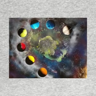 Spraying space T-Shirt